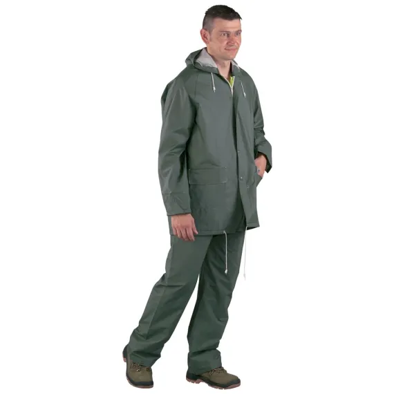 PVC ESŐRUHA - ZÖLD XL, Méret: XL