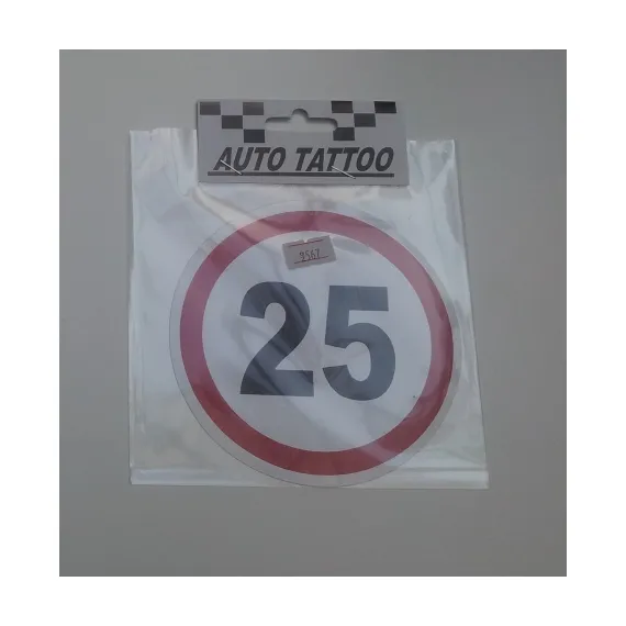 SEBESSÉGHATÁROLÓ 25KM/H 567