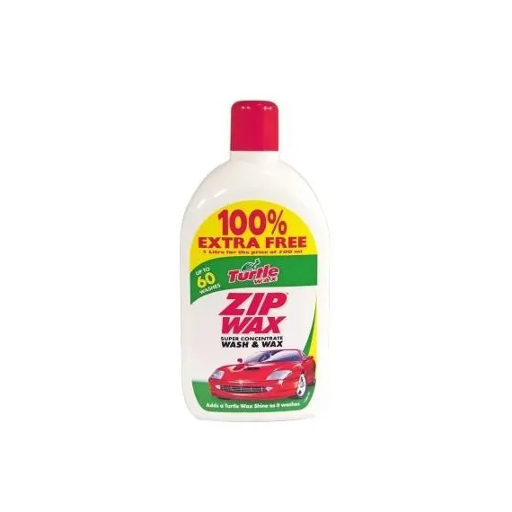 TURTLE WAX 53079 FG52823 ZIP WAX PLUS 500+500ml