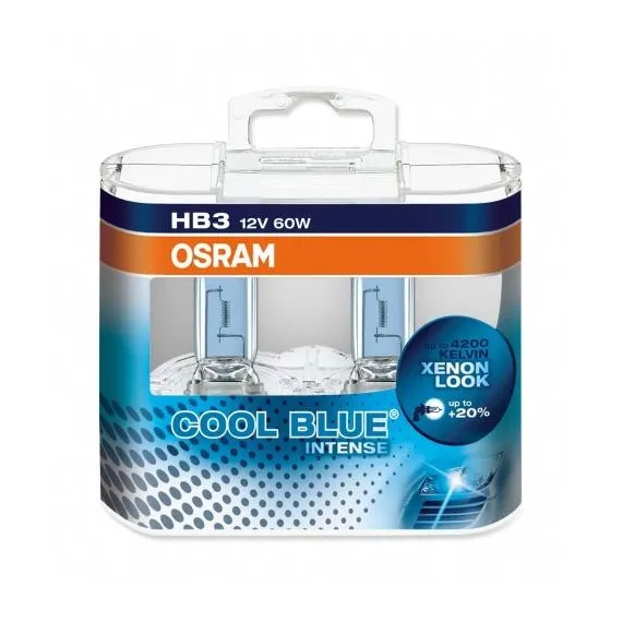 9005CBI HB3 OSRAM 12V 60W COOL BLUE 2/DOBOZ