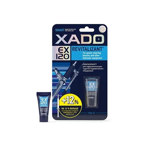 Xado EX120 revitalizáló gél szervokormányhoz 9ml (tubusos)