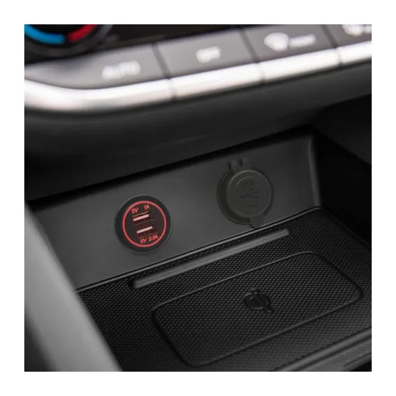 USB ALJZAT DUPLA, BEÉPÍTHETŐ PIROS 54926RD
