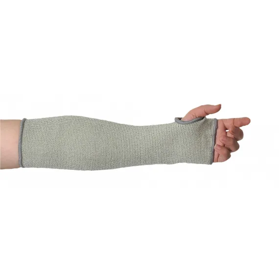 A689 - Vágásbiztos alkarvédő (35 cm) - szürke - 35cm, Szín: szürke, Méret: 35cm
