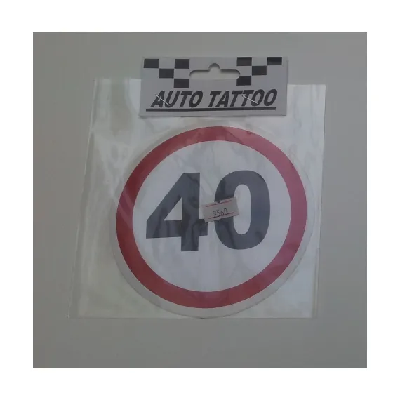 SEBESSÉGHATÁROLÓ 40KM/H 560