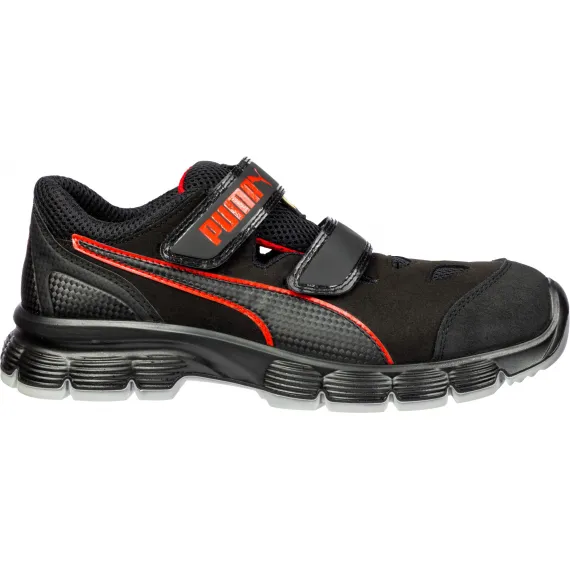 Puma Aviat Low S1P ESD SRC Védőszandál - fekete - 47, Szín: fekete, Méret: 47