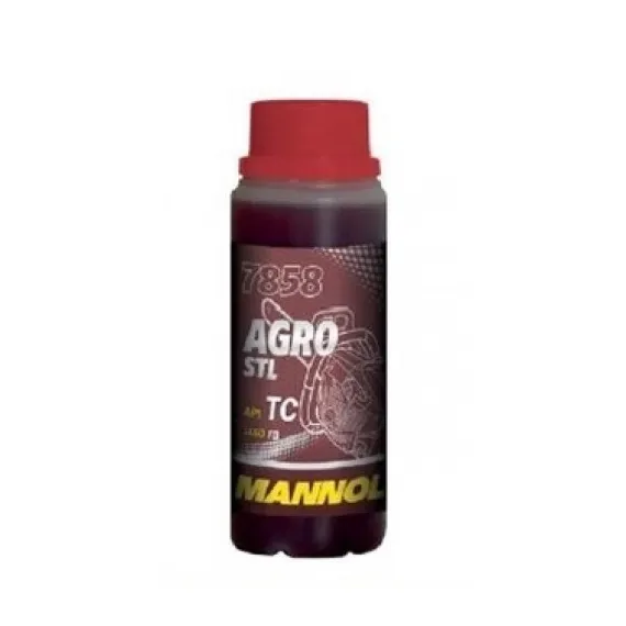 MANNOL AGRO FOR STIHL 100ml 2T FÉLSZINTETIKUS OLAJ API TC JASO FB