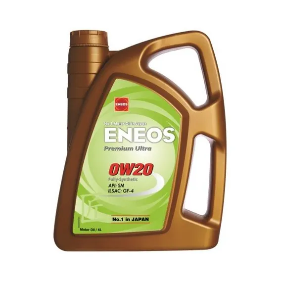 ENEOS PREMIUM ULTRA 0W20 4L API SN ILSAC GF-5