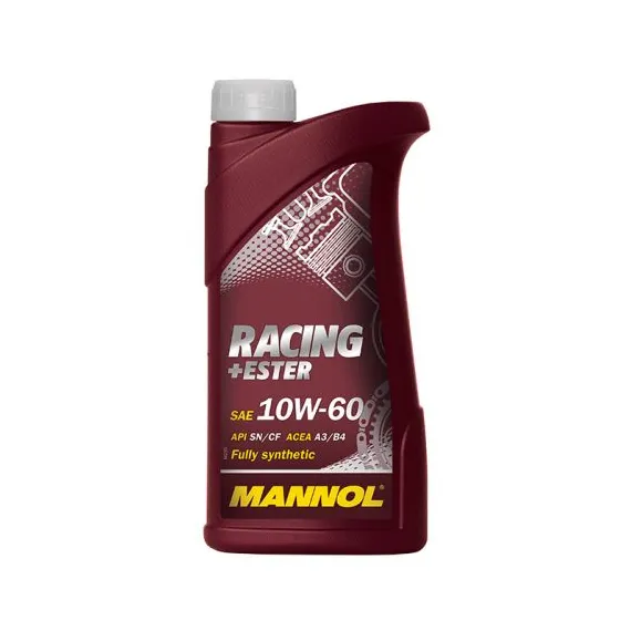 MANNOL RACING 10W60 1L +ESTER A3/B4 SN/CF FULL SZINTETIKUS