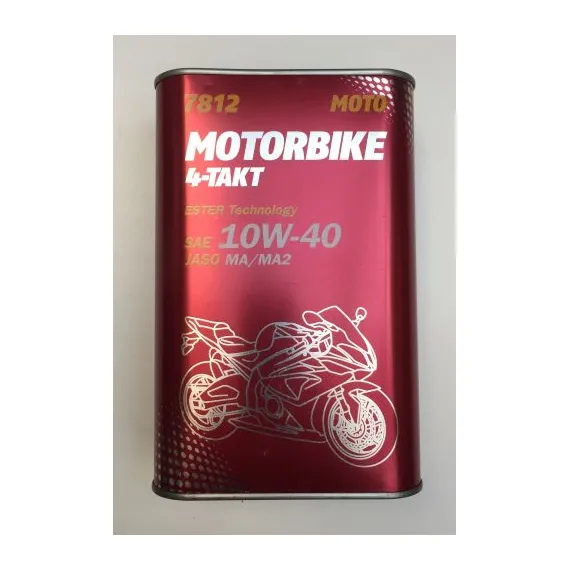 MANNOL MOTORBIKE 4T 10W40 1L OLAJ ESTER BÁZISÚ