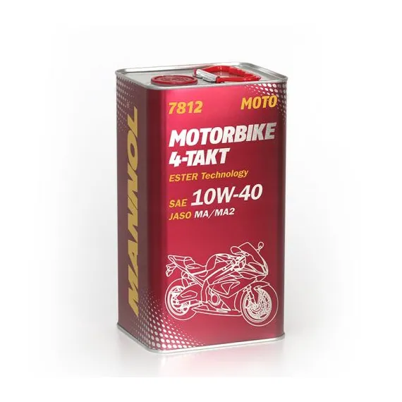 MANNOL MOTORBIKE 4T 10W40 4L OLAJ ESTER BÁZISÚ