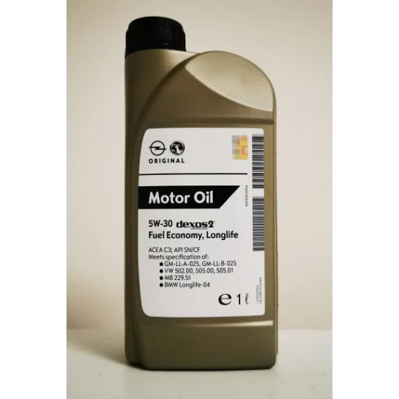 GM OPEL 5W30 1L C3 505.01 MB229.51 DEXOS 2 1942000