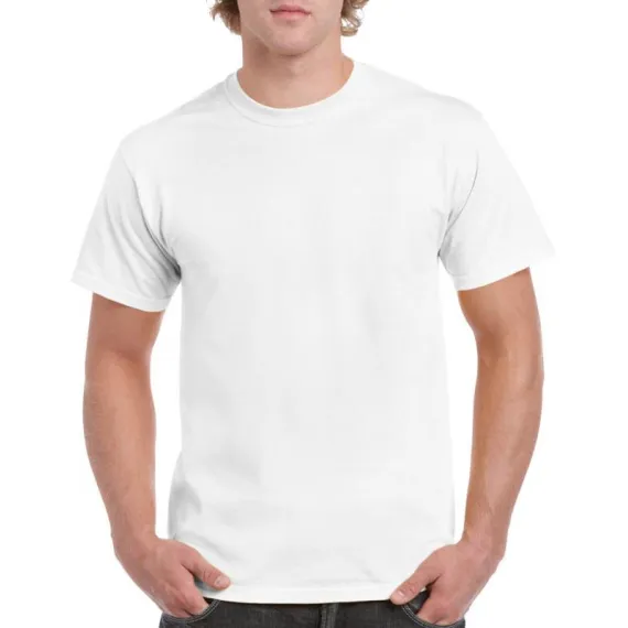 Gildan Heavy Cotton póló - fehér - XXL, Szín: fehér, Méret: XXL