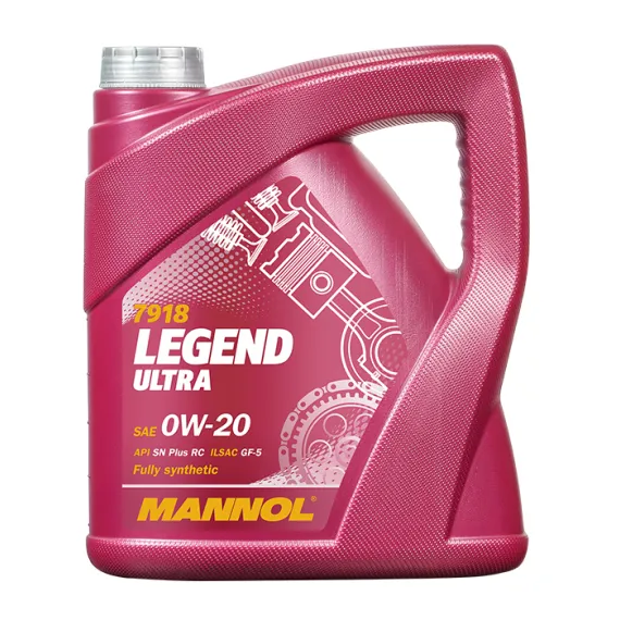 MANNOL LEGEND ULTRA 0W20 4L API SN PLUS RC, ILSAC GF-5, SUZUKI