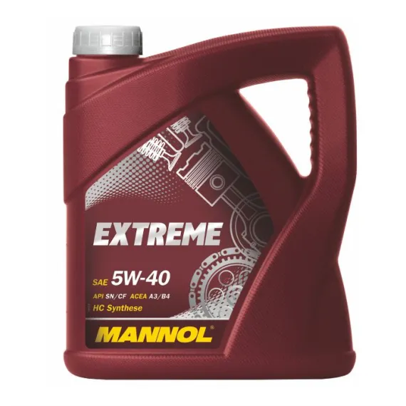 MANNOL EXTREME 5W40 SN/CF 5L A3/B4 505.00,RN0710/700, MB229.3/226.5