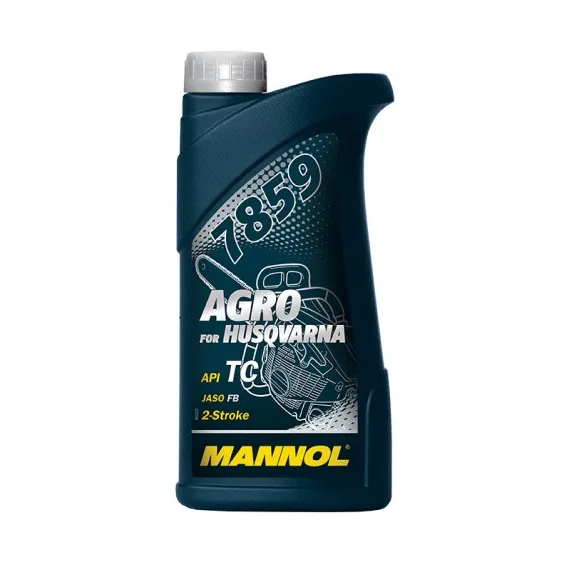 MANNOL AGRO FOR HUSQVARNA 1L 2T MOTOROLAJ API TC JASO FB