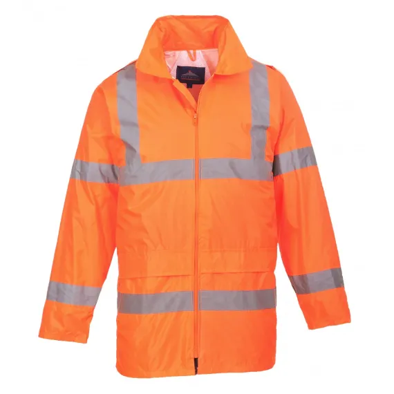 H440 - Jól láthatósági esődzseki - narancs - 4XL, Szín: narancs, Méret: 4XL