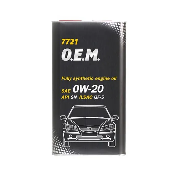MANNOL OEM HONDA 0W20 4L API SN/ILSAC GF-5 DEXOS1 08217-99974