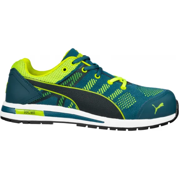 Puma Elevate Knit Green S1P ESD HRO SRC védőcipő - olívazöld - 44, Szín: olívazöld, Méret: 44