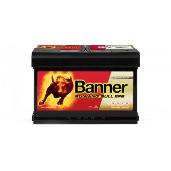 Banner RUNNING BULL EFB Akkumulátor 65Ah 650A Jobb+