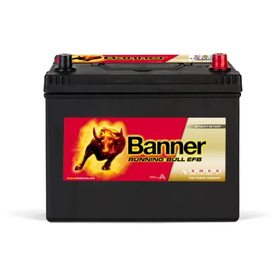 Banner RUNNING BULL EFB Akkumulátor 70Ah 680A Japán Jobb+