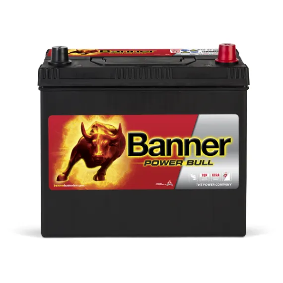 Banner POWER BULL Akkumulátor 45Ah JOBB POZITÍV 45AH / 390A