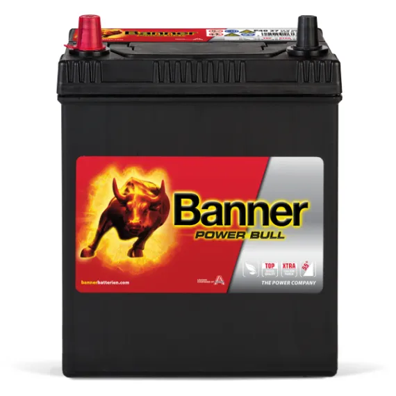 Banner POWER BULL Akkumulátor 40Ah 330A Japán Bal+
