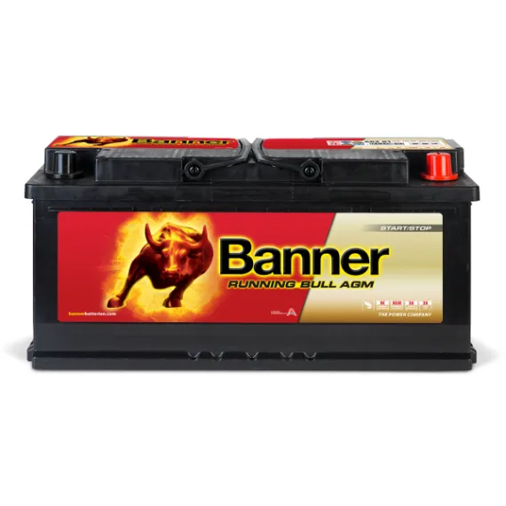 Banner RUNNING BULL AGM Akkumulátor 105Ah 950A Jobb+