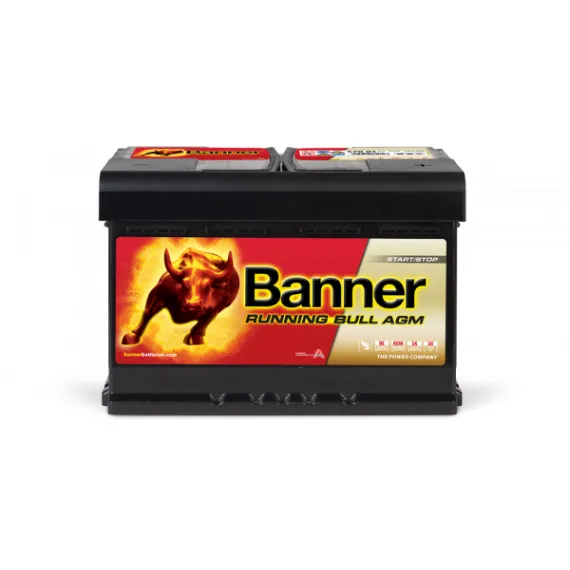 Banner RUNNING BULL AGM Akkumulátor 70Ah 720A Jobb+