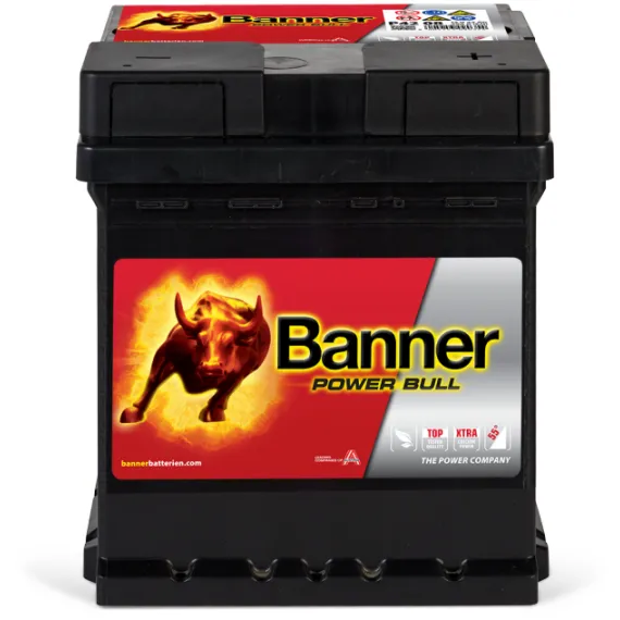 Banner POWER BULL Akkumulátor 42Ah 390A J+, EU Punto
