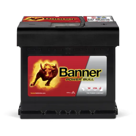 Banner POWER BULL Akkumulátor 44Ah 420A Jobb+