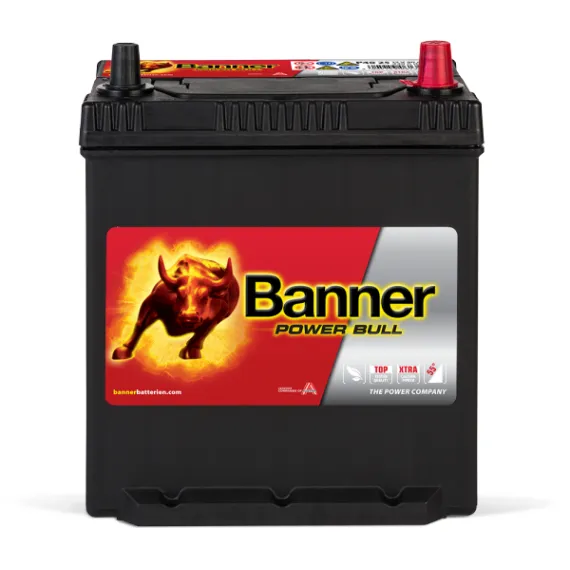 Banner POWER BULL Akkumulátor 40Ah 330A Japán Bal+