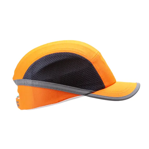 FEJVÉDŐS BASEBALL SAPKA SZELL.BETÉT-KÖZEPES SILD-NARANCS
