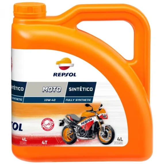 REPSOL MOTO SINTETICO 4T 10W40 Motorolaj 4L