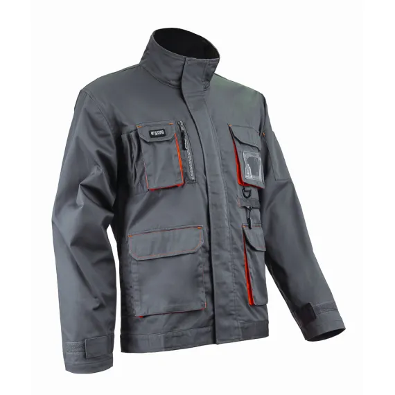 PADDOCK II MUNKAKABÁT SZÜRKE-NARANCS-5XL, Méret: 5XL
