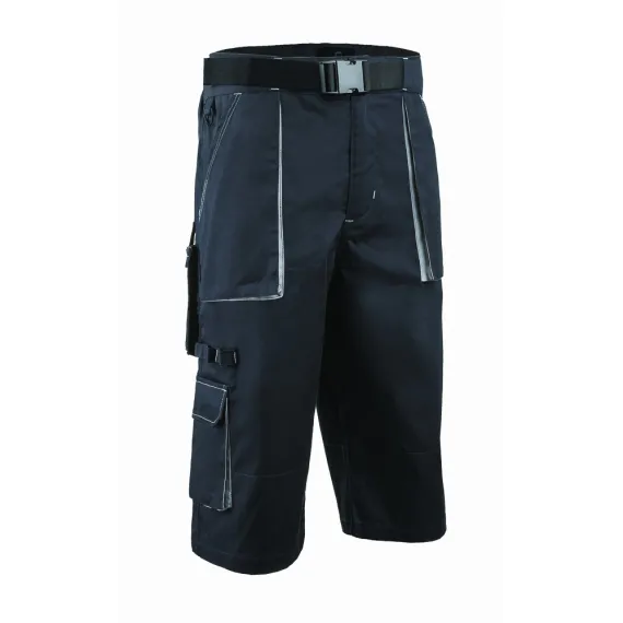 NAVY II BERMUDA HOSSZ. SÖTÉTKÉK-SZÜRKE-4XL, Méret: 4XL