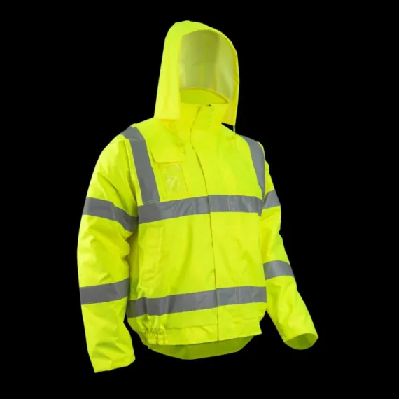 SOUKOU FLUO SÁRGA TÉLI DZSEKI-4XL, Méret: 4XL