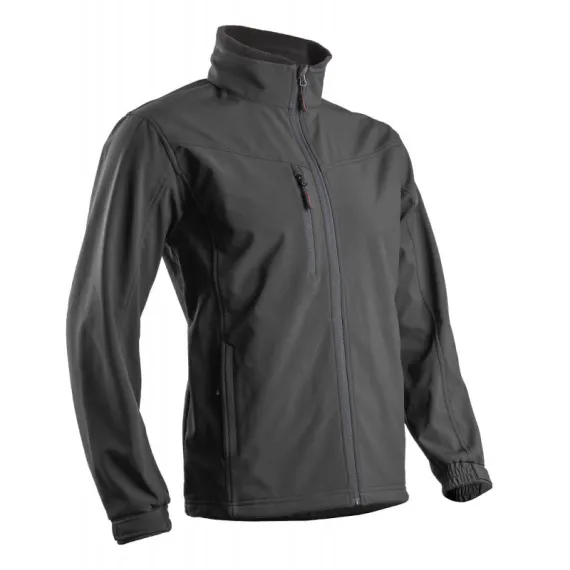 YANG II FEKETE FÉRFI SOFTSHELL FELSŐ, YKK CIPZ-L, Méret: L