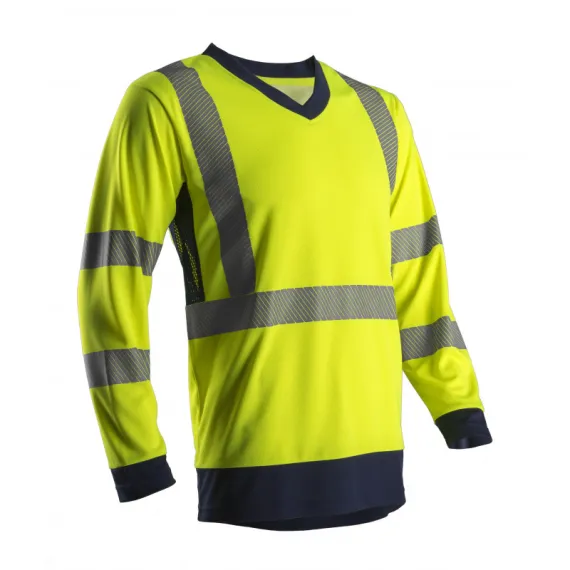 SUNA HI-VIZ SÁRGA HOSSZÚ UJJÚ PÓLÓ-XL, Méret: XL