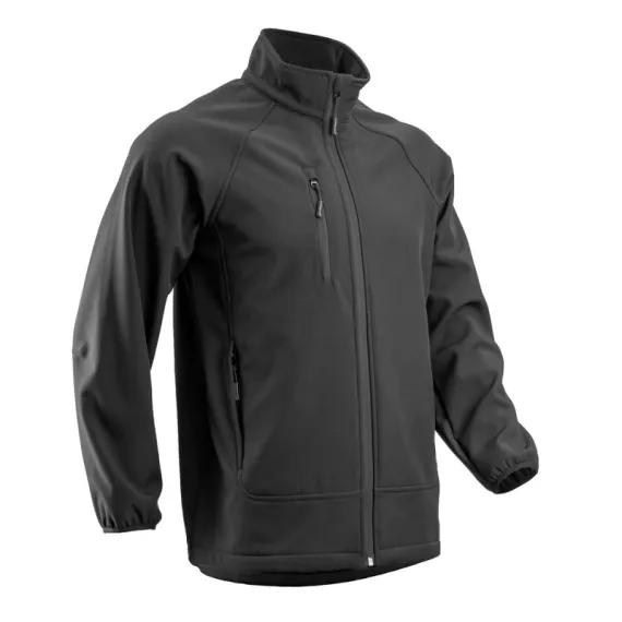 SOBA FEKETE FÉRFI SOFTSHELL KABÁT-4XL, Méret: 4XL