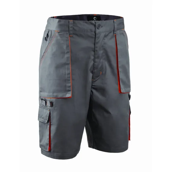 PADDOCK II BERMUDA SZÜRKE-NARANCS-2XL, Méret: 2XL