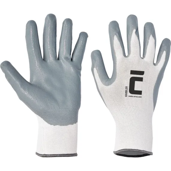 BABBLER nylon nitril mártott kesztyű - 6, Szín: Egyéb, Méret: 6