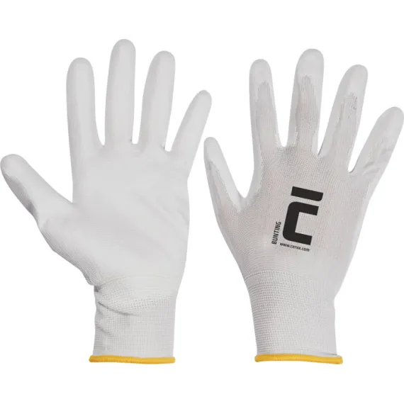 BUNTING nylon PU mártott kesztyű - 9, Szín: Egyéb, Méret: 9