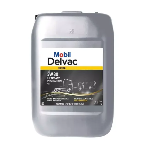 Mobil Delvac Ultra 5W-30 Ultimate Protection V2 - 20L, Kiszerelés: 20 L