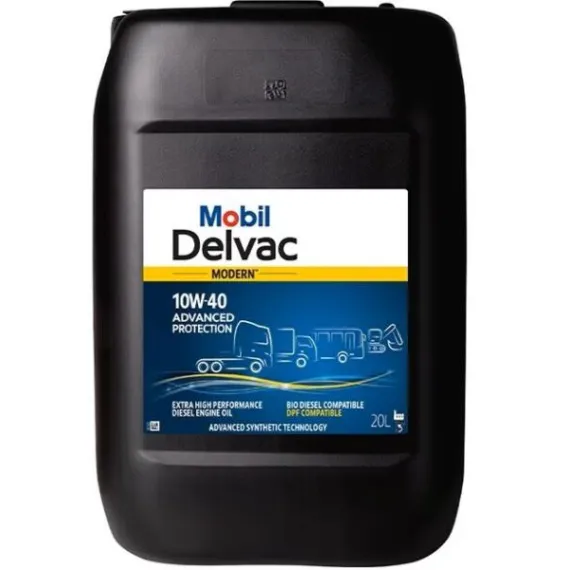 Mobil Delvac Modern 10W-40 Advanced Protection - 20L, Kiszerelés: 20 L