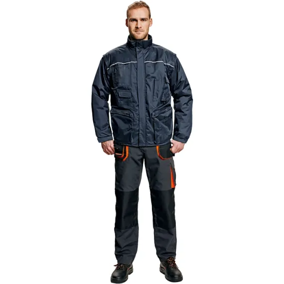 LIBRA téli kabát szürke 3XL, Szín: szürke, Méret: 3XL