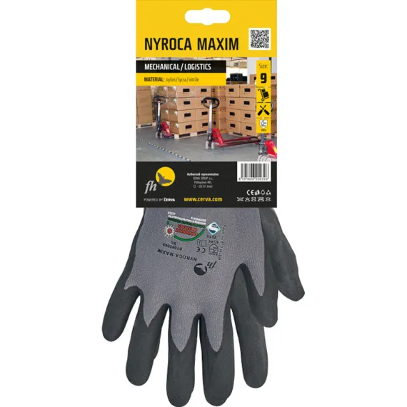 NYROCA MAXIM kesztyű akasztófüles - 10, Szín: Egyéb, Méret: 10