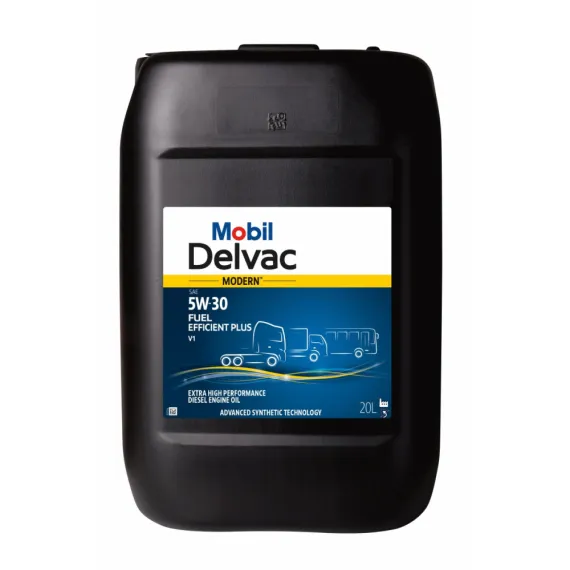 Mobil Delvac Modern 5W-30 Fuel Efficient Plus V1 - 20L, Kiszerelés: 20 L