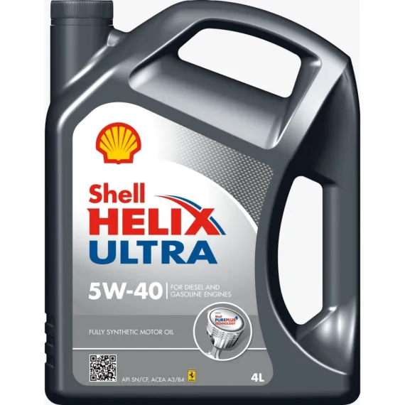 Shell Helix Ultra 5W-40 SN+ Motorolaj 4L