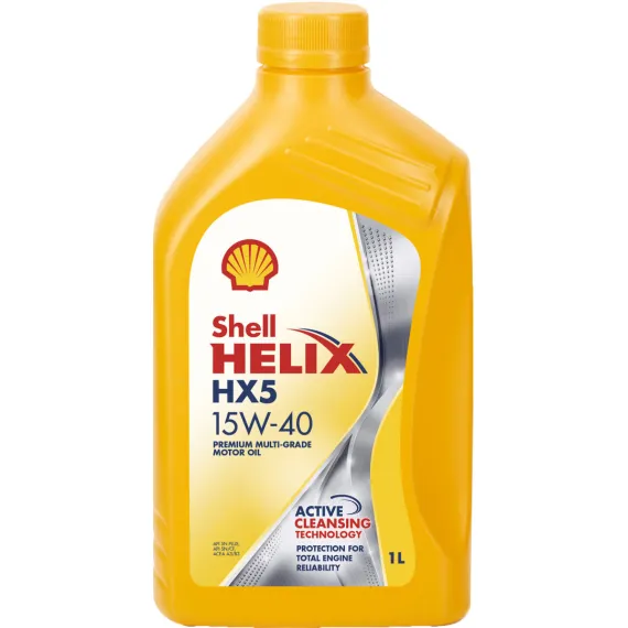 Shell Helix HX5 15W-40 SN Motorolaj 1L