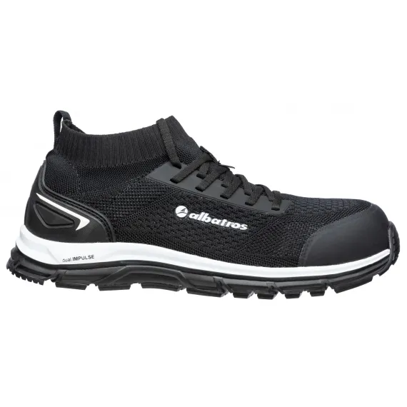 Albatros Ultimate Impulse Black Low S1P ESD HRO SRA munkavédelmi cipő - fekete - 38, Szín: fekete, Méret: 38